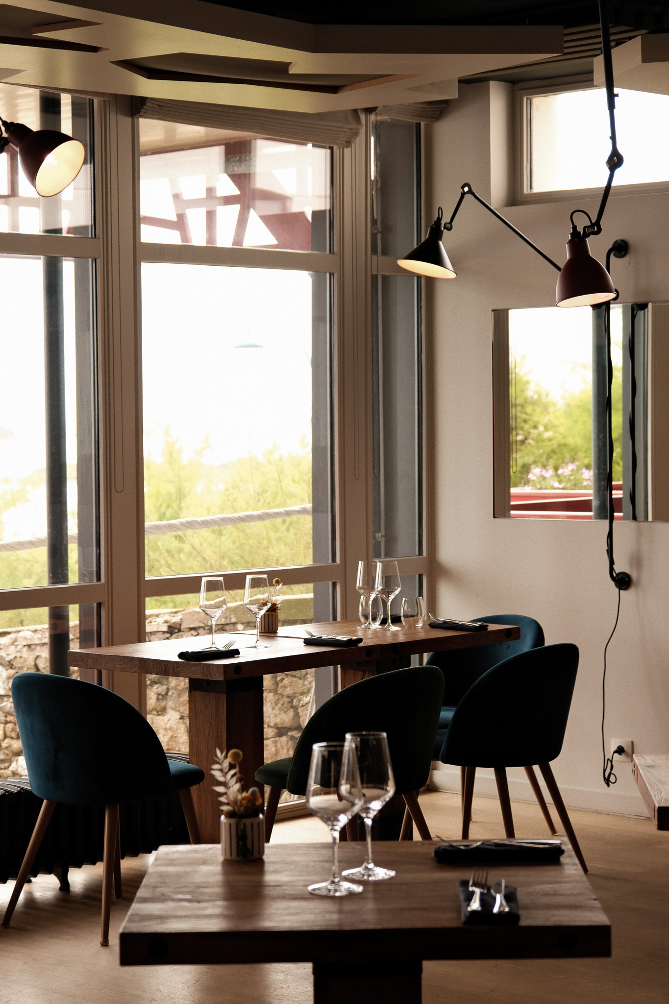 restaurant hotel bord de mer